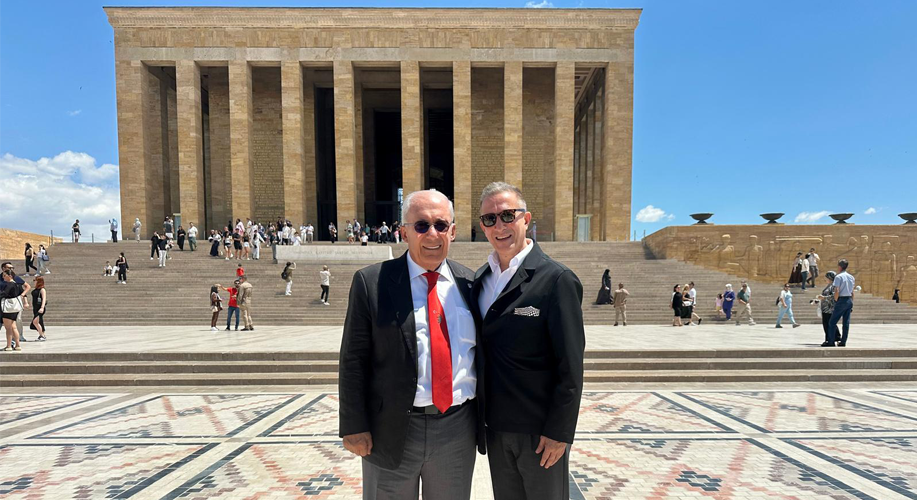 TMOK Başkanı Ahmet GÜLÜM ile Anıtkabir'de